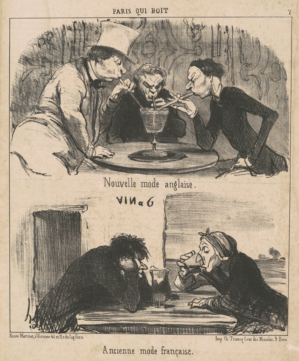 Új angol divat alkotó: Honoré Daumier