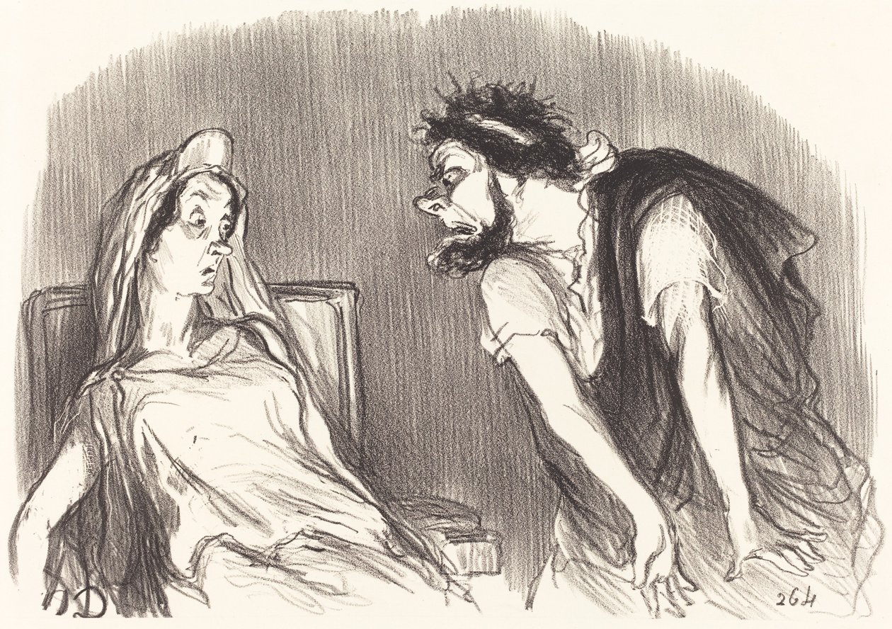 Ödipe alkotó: Honoré Daumier