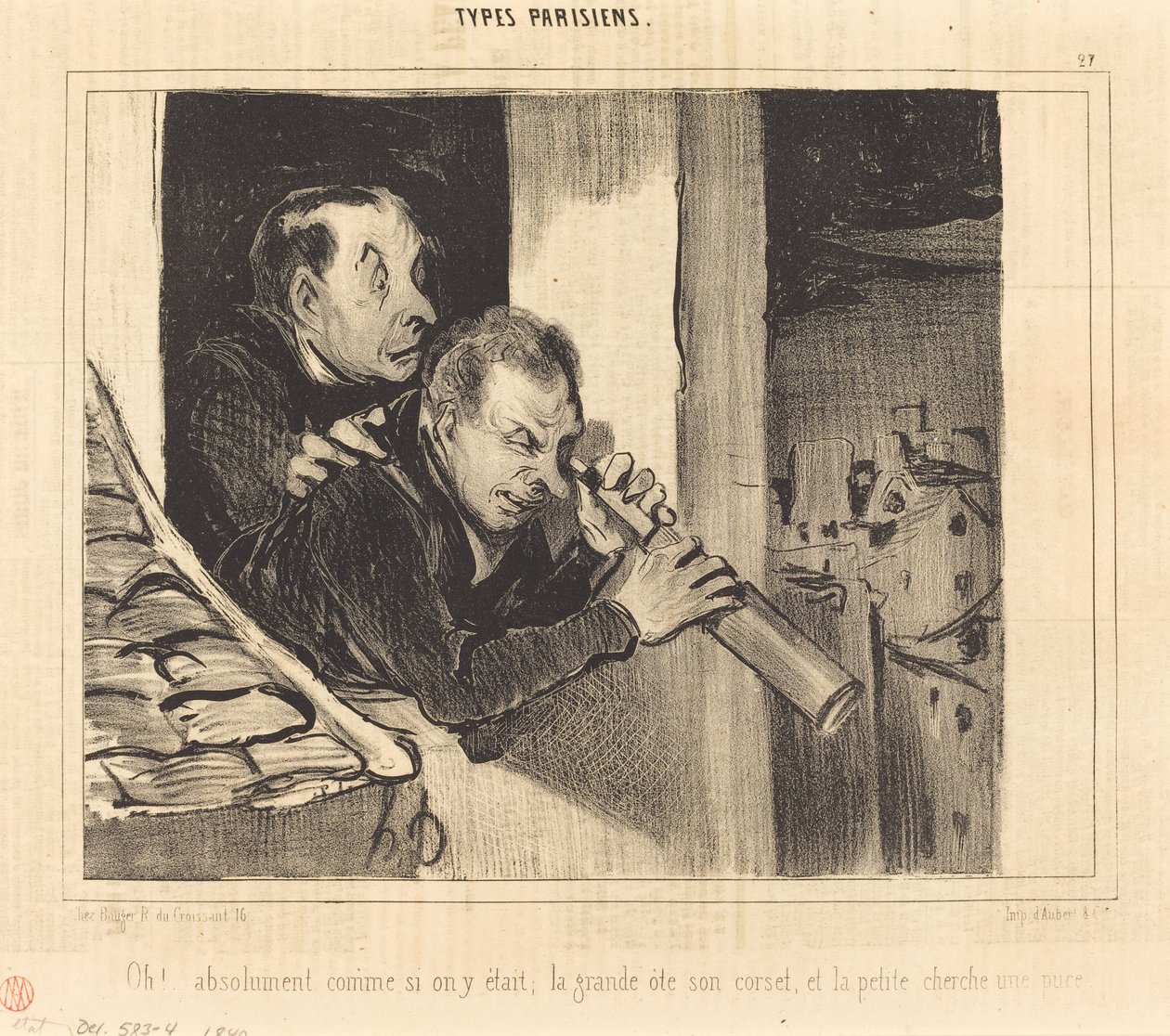 Ó!... teljesen mintha ott lennénk; a nagyot... alkotó: Honoré Daumier