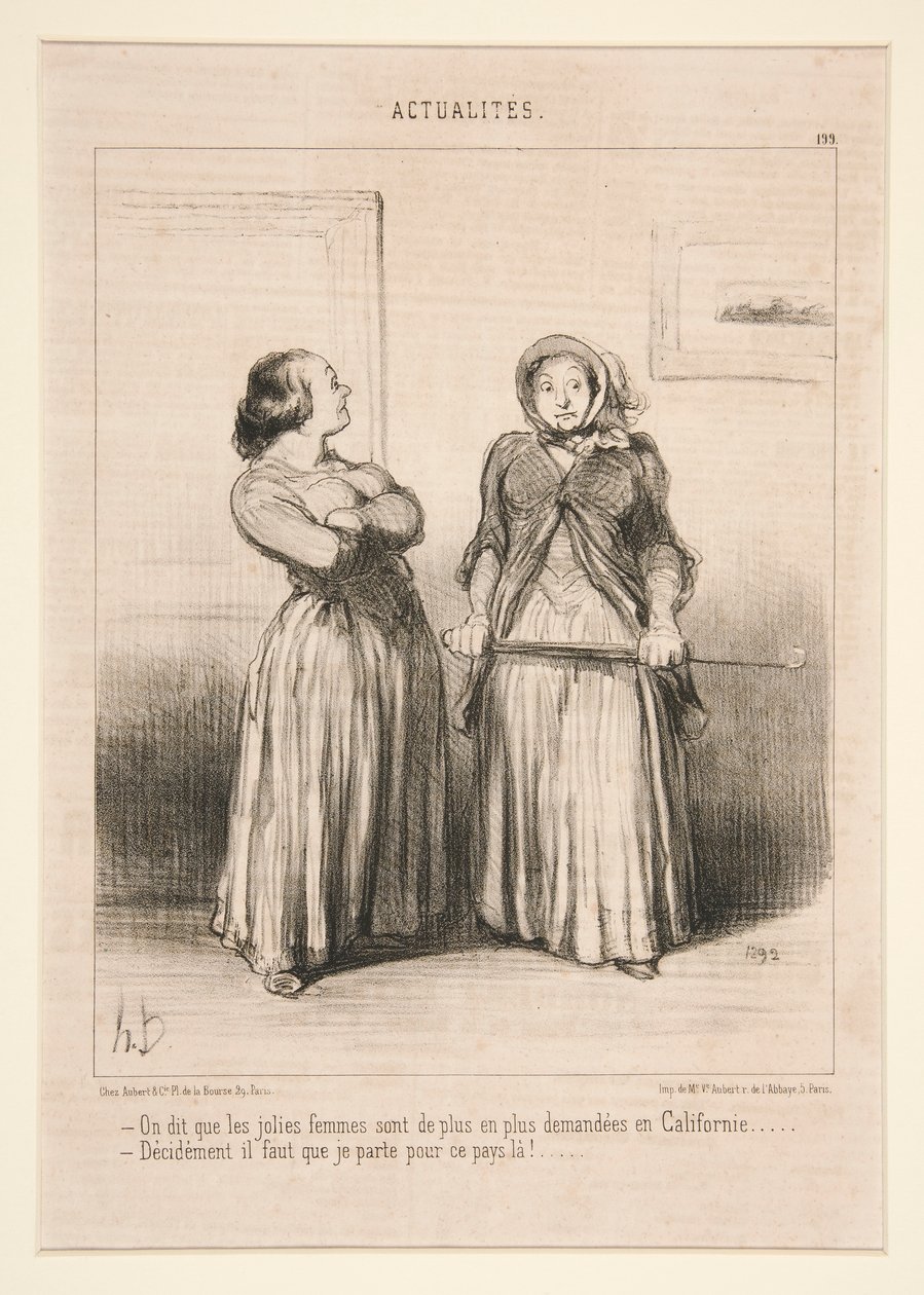 Állítólag Kaliforniában egyre nagyobb a kereslet a vonzó nőkre alkotó: Honoré Daumier