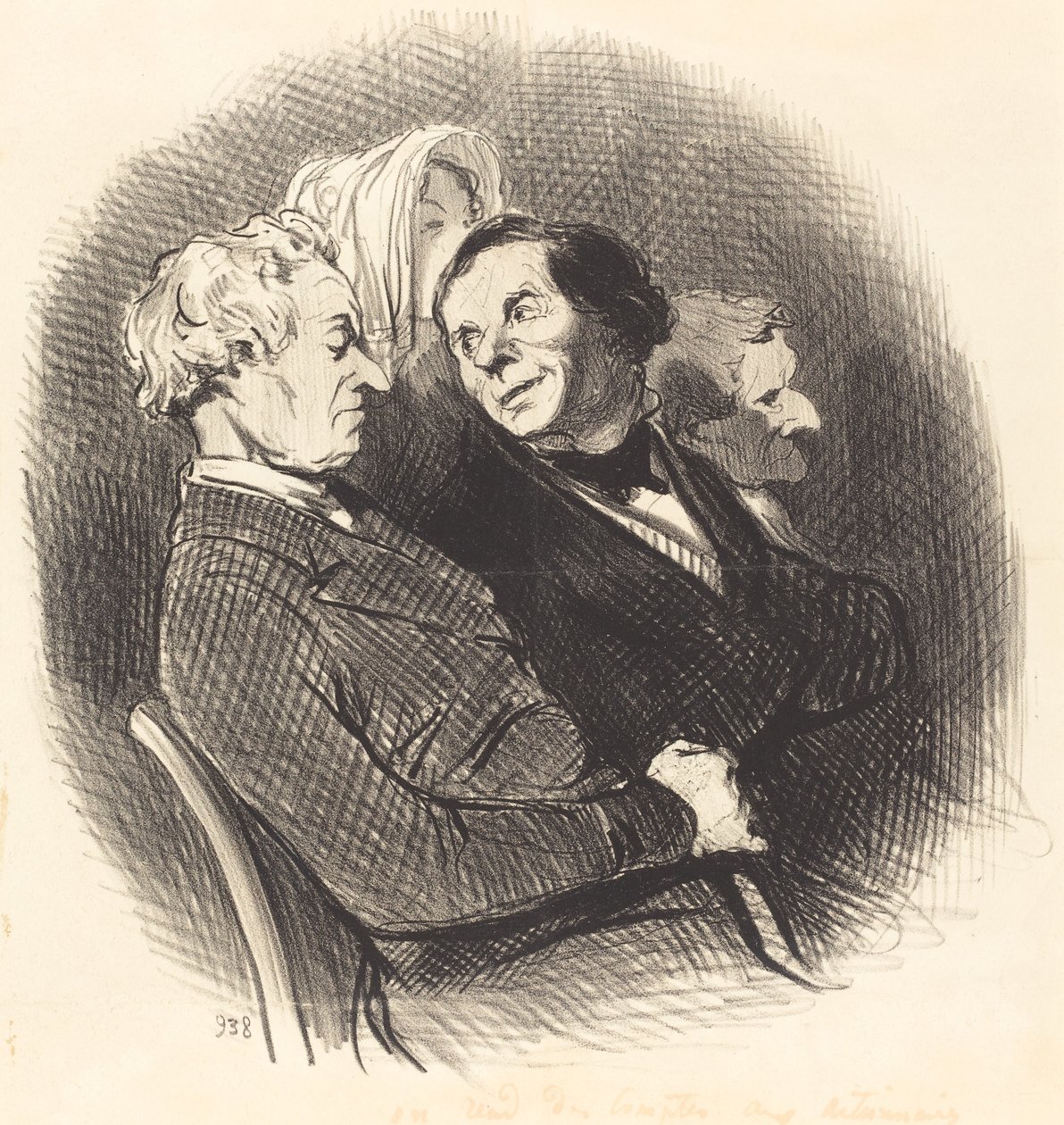 Beszámolunk a részvényeseknek alkotó: Honoré Daumier