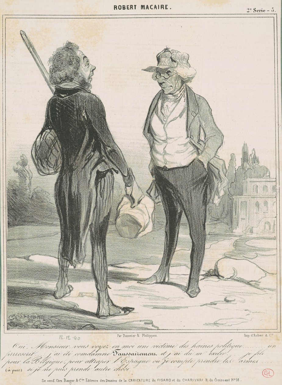 Igen, uram, ön áldozatnak tekint alkotó: Honoré Daumier