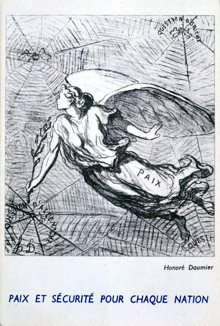 Béke és biztonság minden nemzet számára alkotó: Honoré Daumier