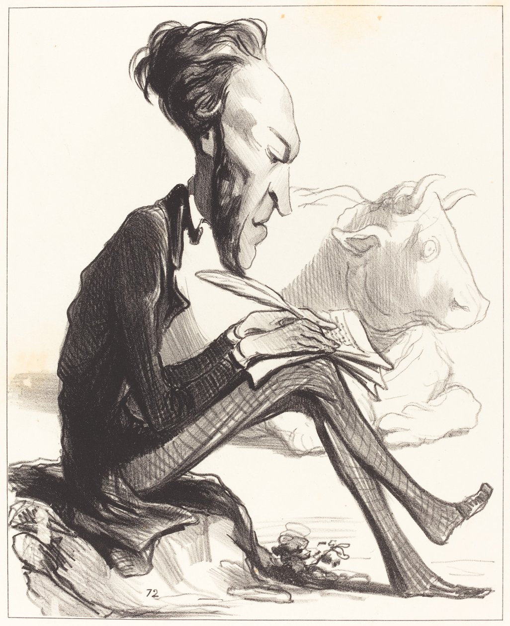 Ph. Auguste Demesmay alkotó: Honoré Daumier