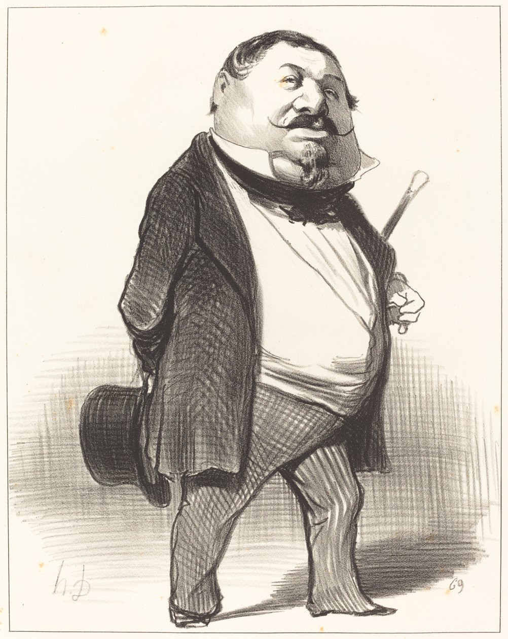 Lucien Murat herceg alkotó: Honoré Daumier
