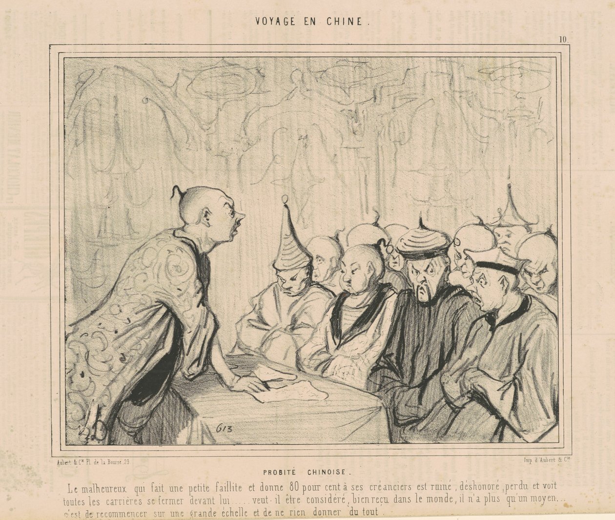 Kínai tisztesség alkotó: Honoré Daumier