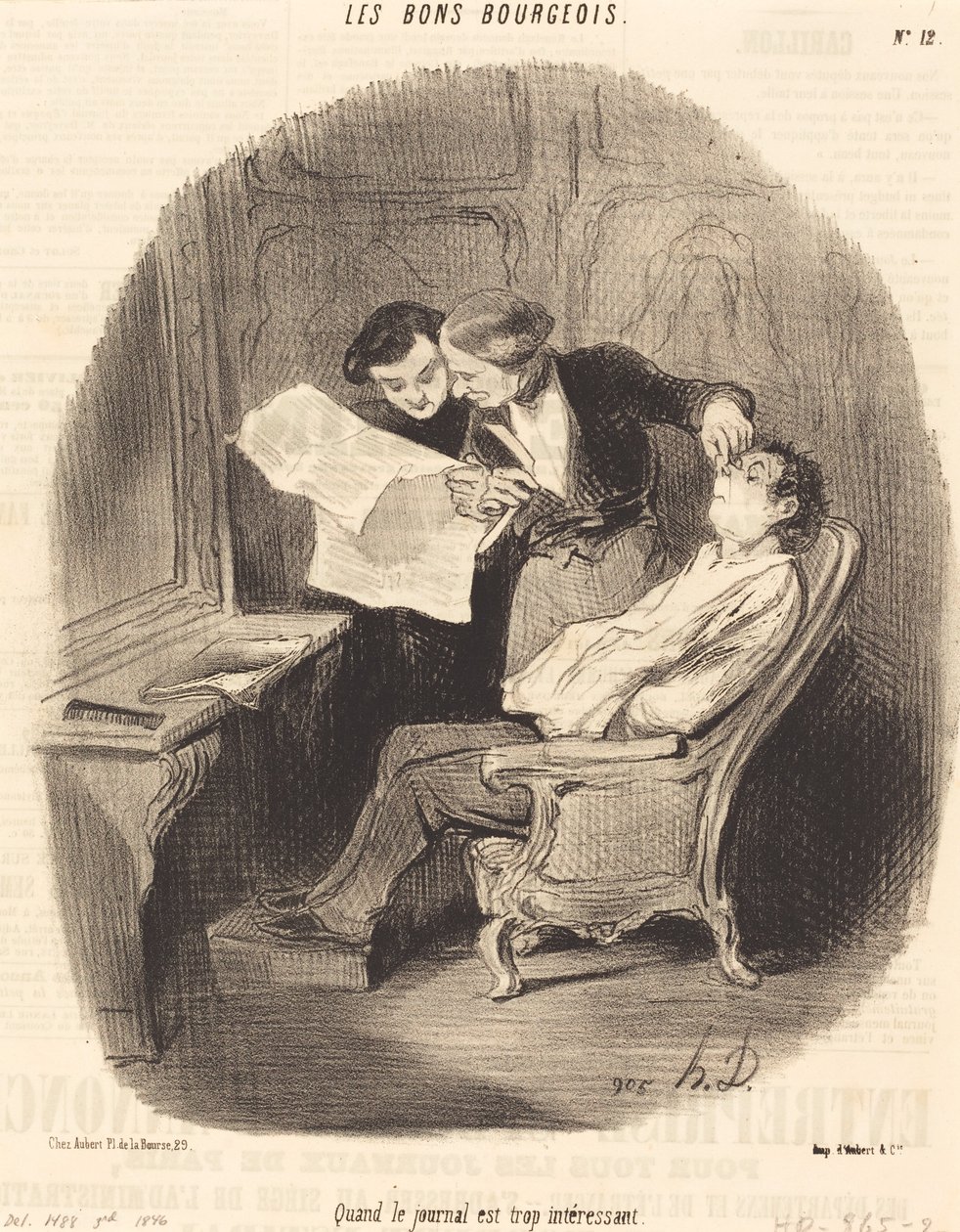 Amikor az újság túl érdekes alkotó: Honoré Daumier