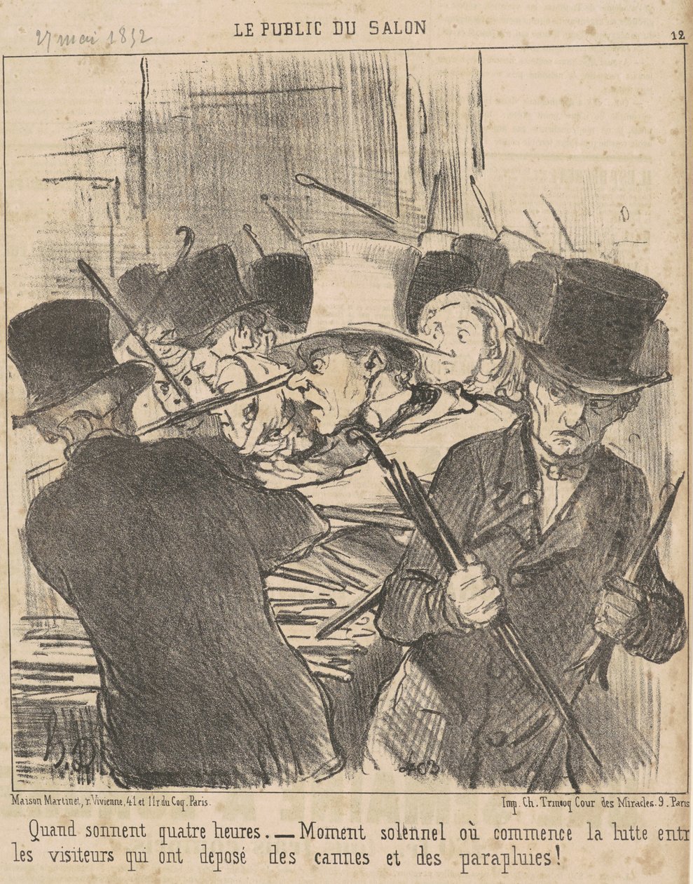 Amikor elüt a négy óra alkotó: Honoré Daumier