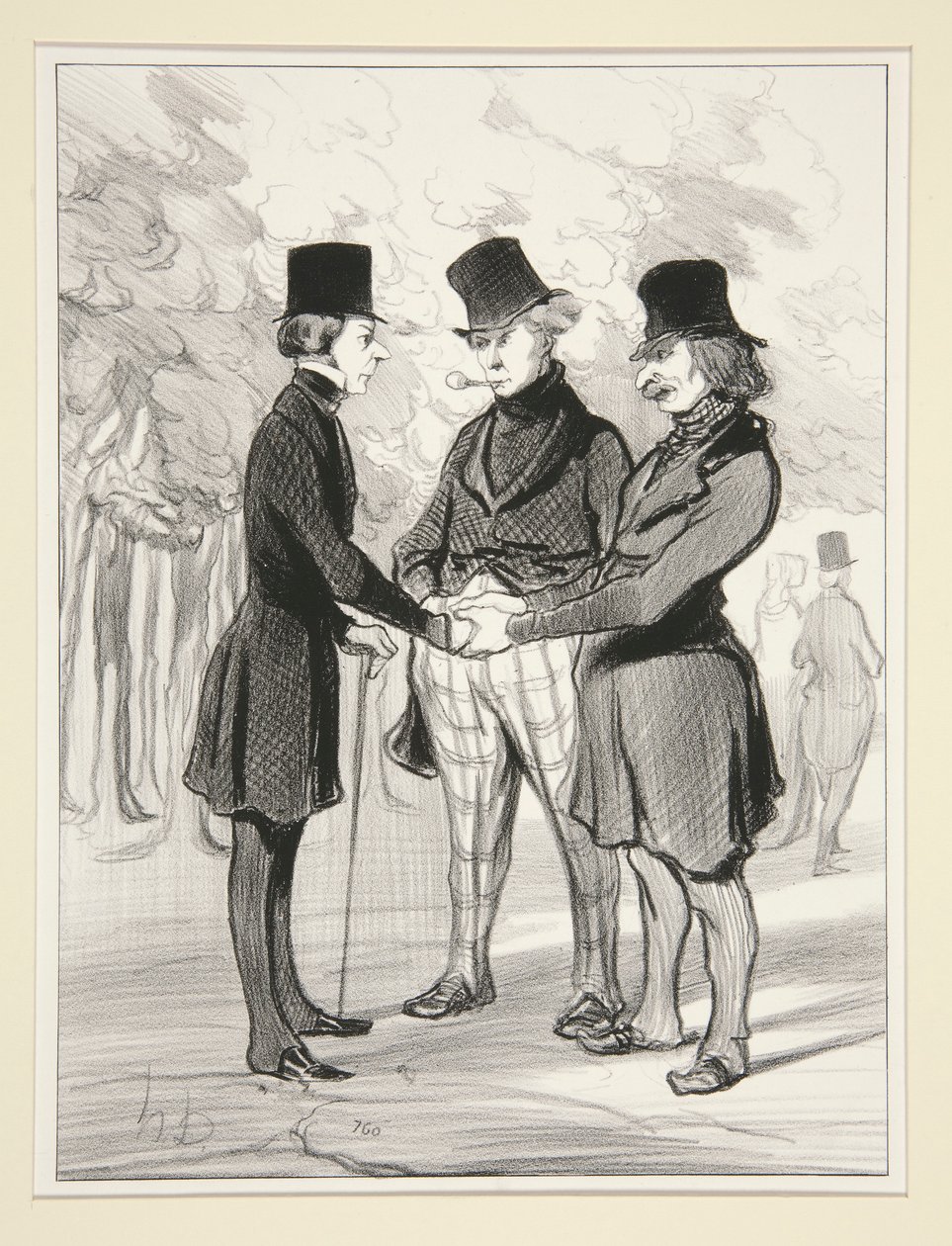 Milyen boldog találkozás alkotó: Honoré Daumier