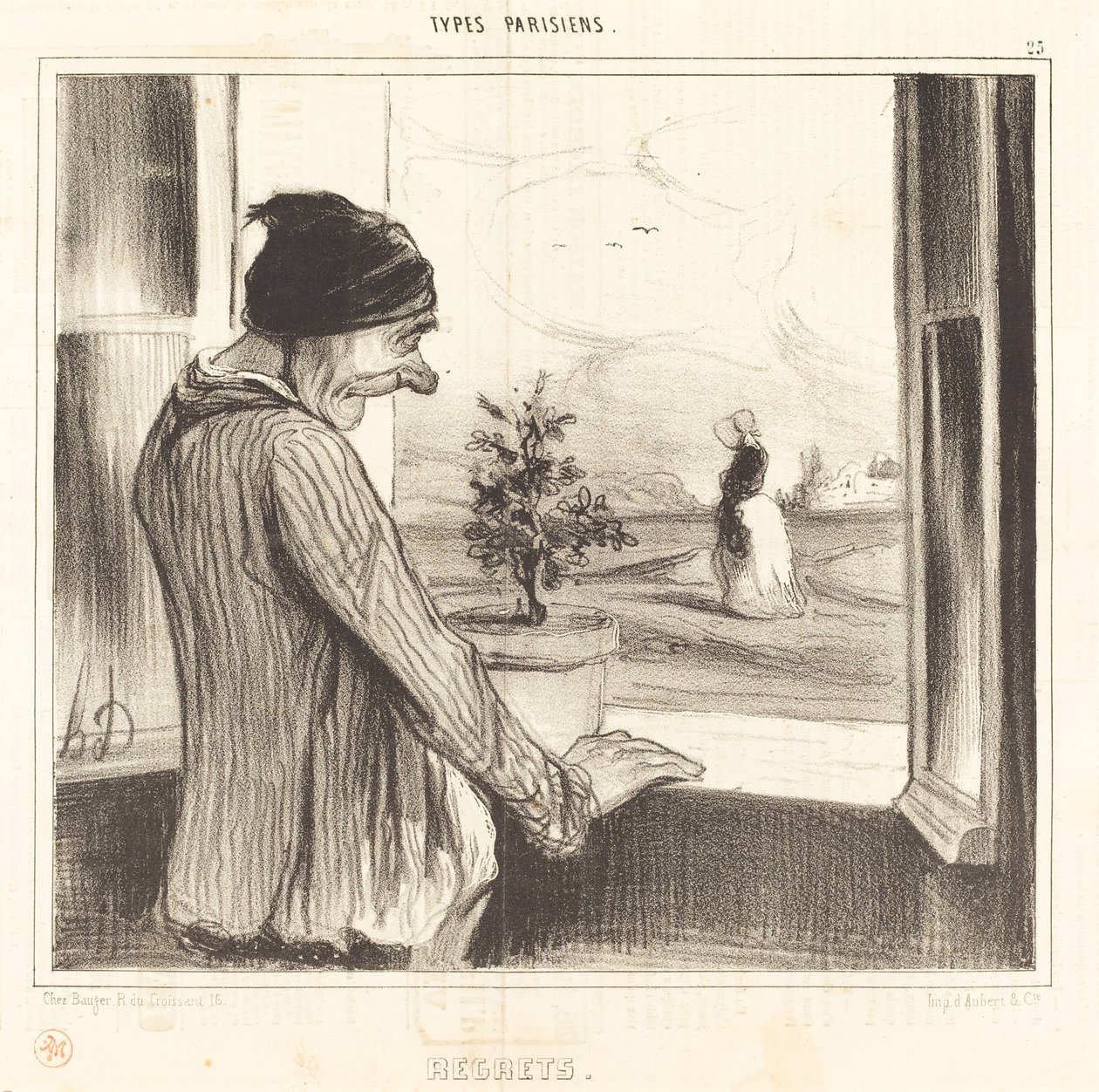 sajnálja alkotó: Honoré Daumier