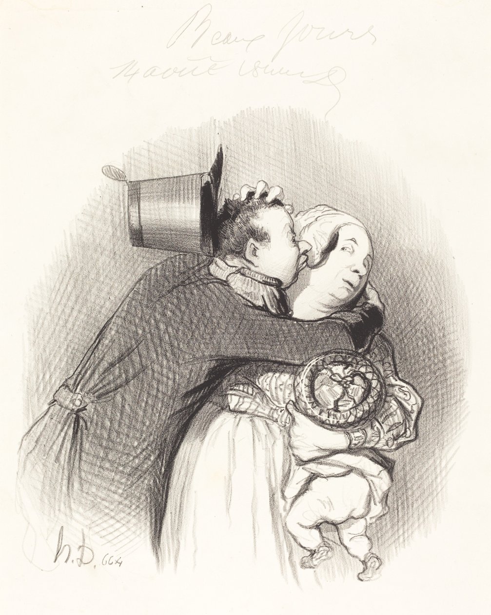 Országtalálkozó alkotó: Honoré Daumier