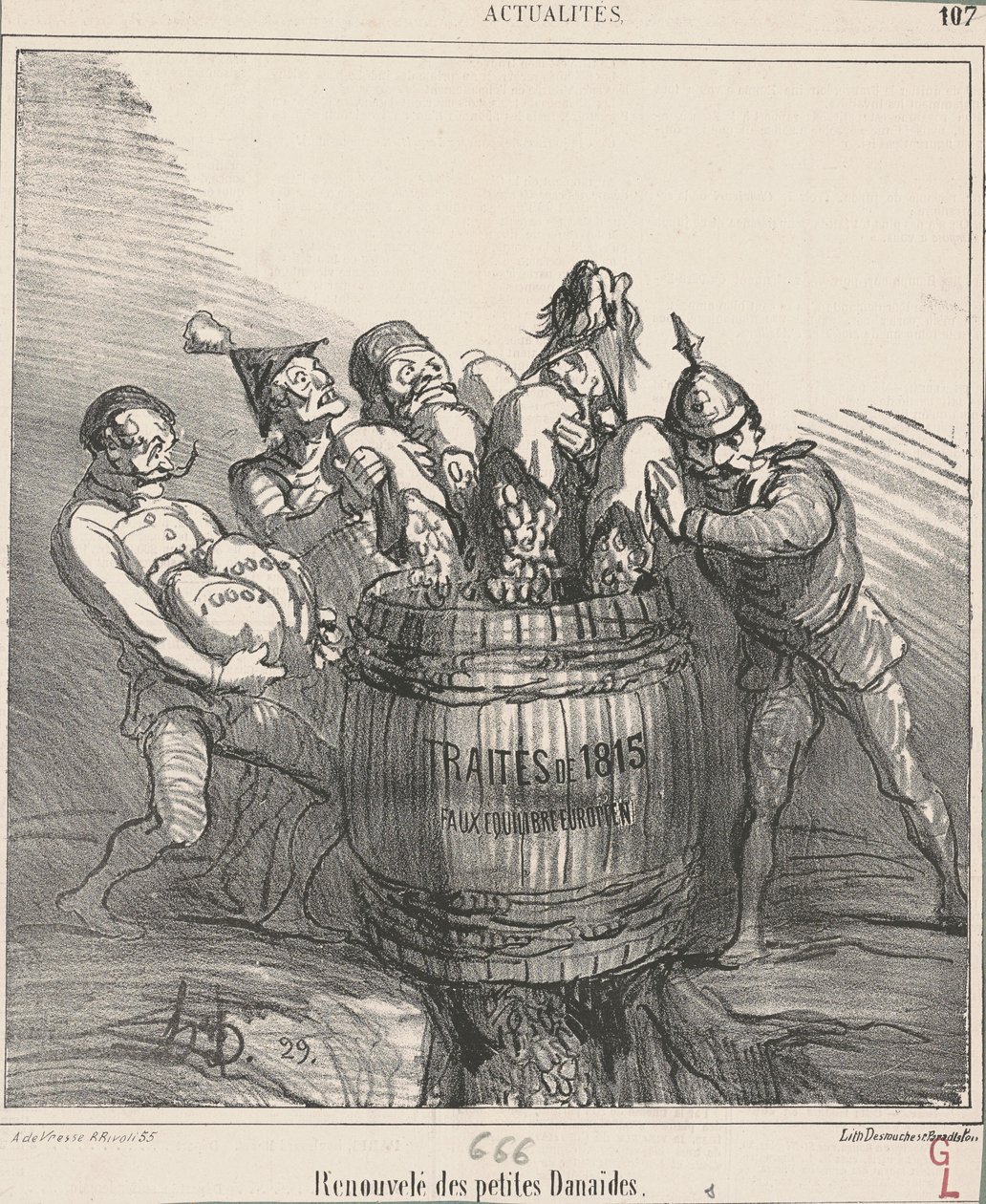 Felújított kis Danaides alkotó: Honoré Daumier