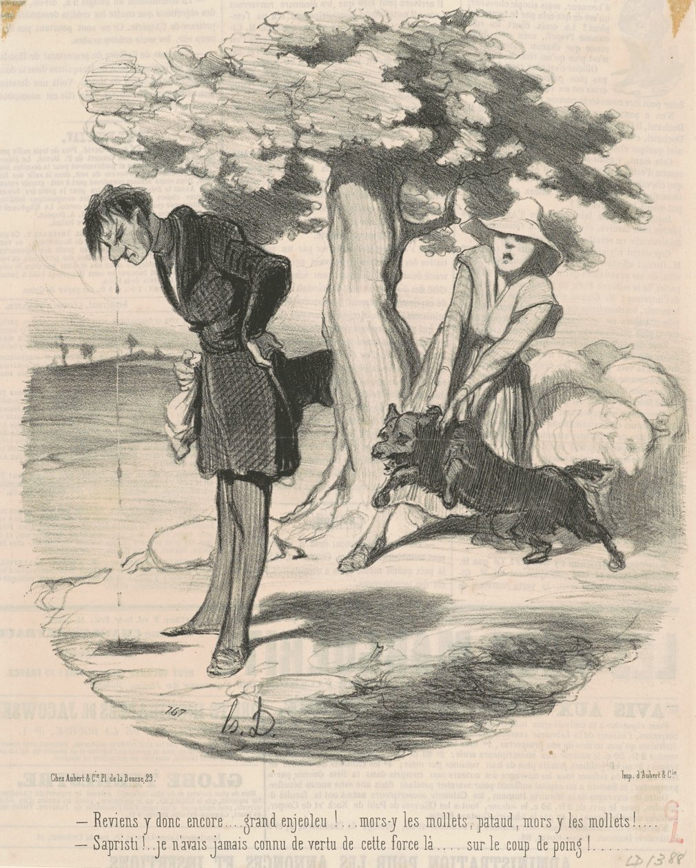 Szóval térj vissza hozzá még egyszer... nagyszerű enjeoleu! ... alkotó: Honoré Daumier