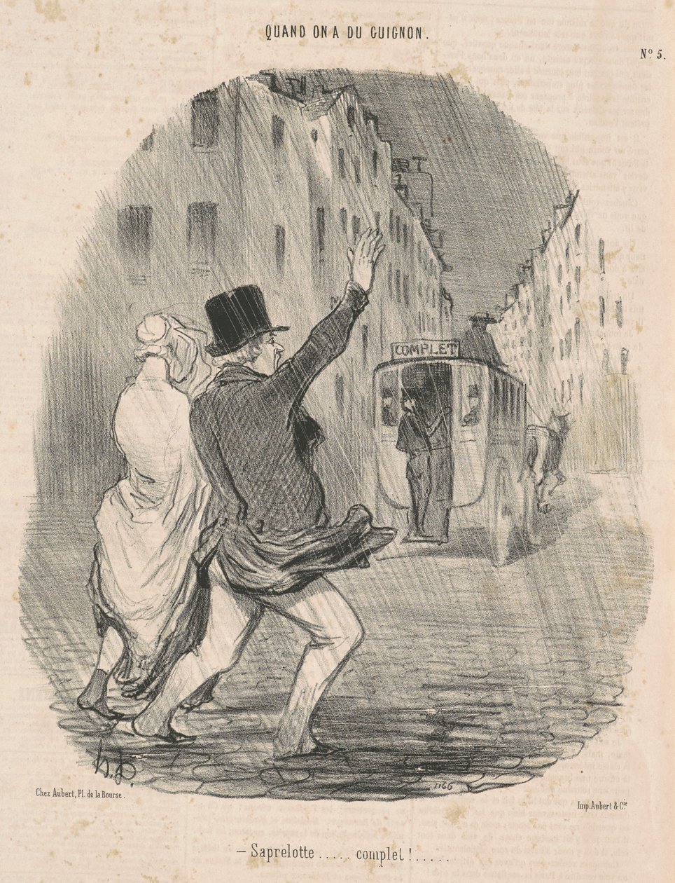Saprelotte ... Kész! ... alkotó: Honoré Daumier