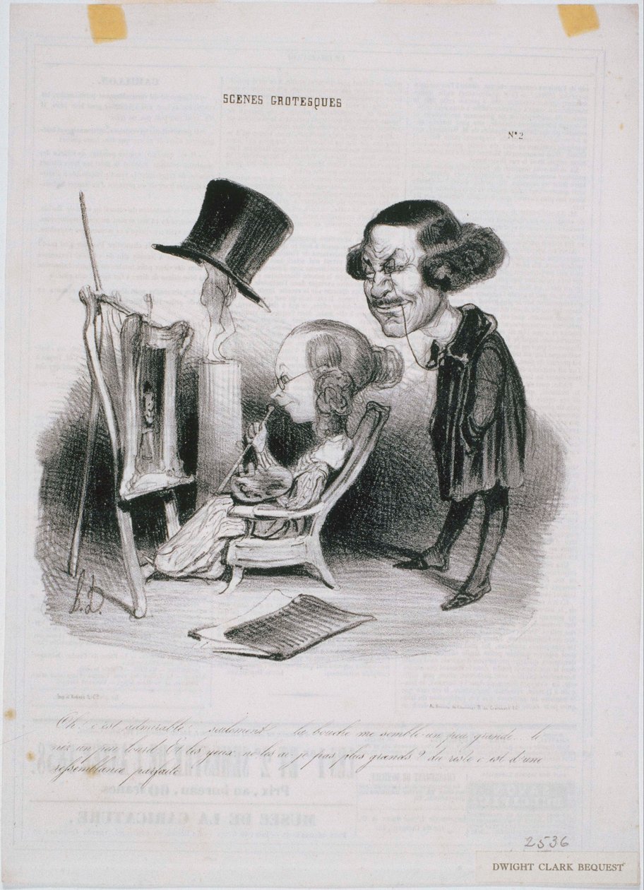 Groteszk jelenetek - Ó! Ez csodálatra méltó alkotó: Honoré Daumier