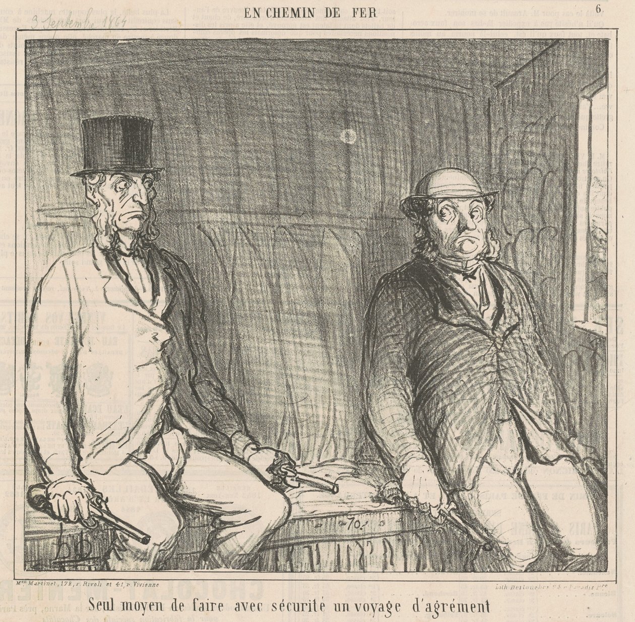 Az egyetlen módja annak, hogy biztonságosan megtehesd alkotó: Honoré Daumier
