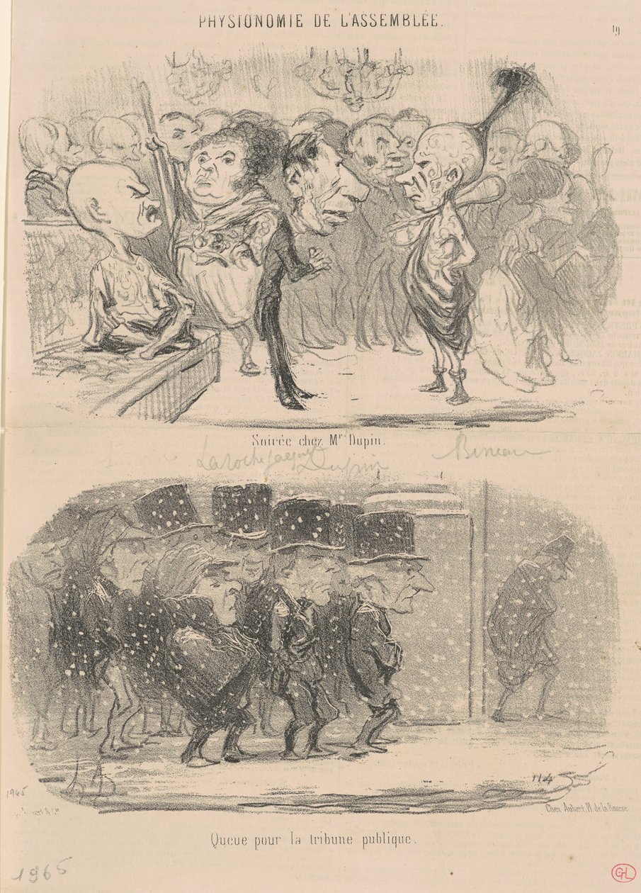 Este Dupin úrnál alkotó: Honoré Daumier
