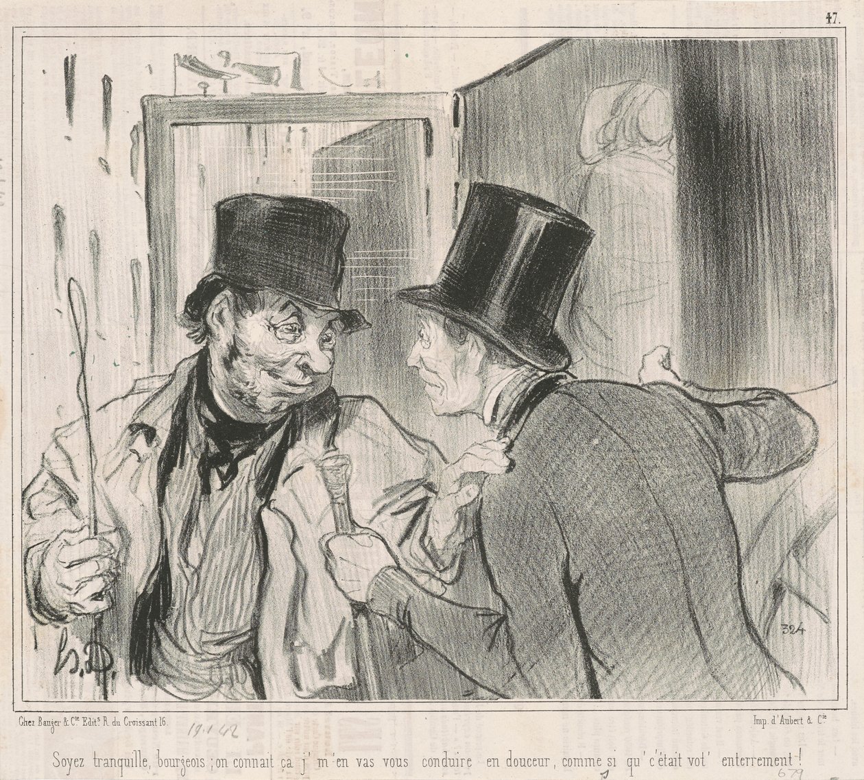 Nyugodj meg, burzsoá, tudjuk alkotó: Honoré Daumier