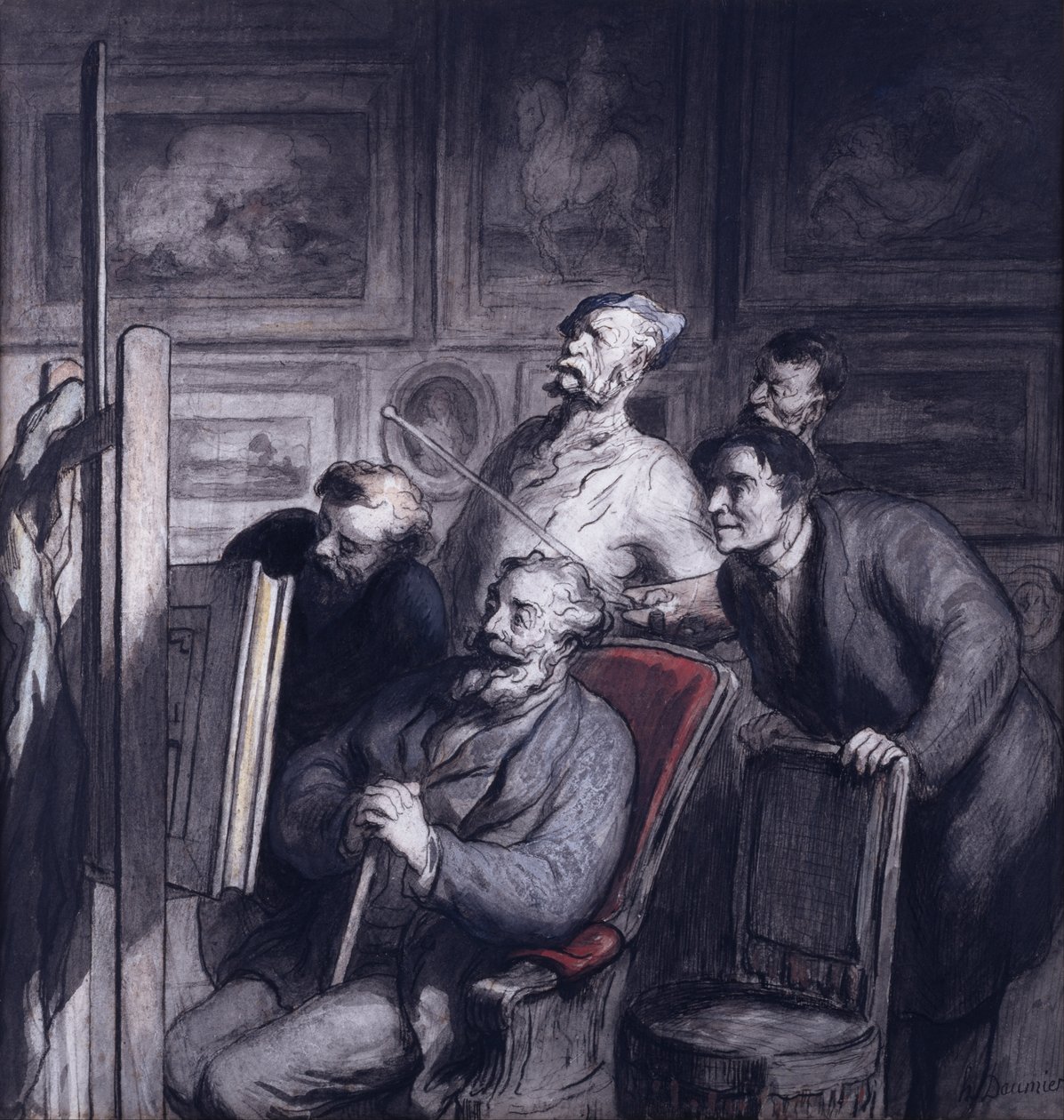 Az amatőrök alkotó: Honoré Daumier
