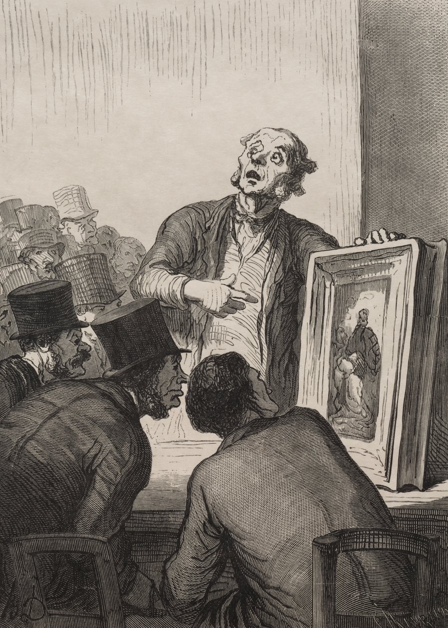 Az aukciós terem: A szakértő alkotó: Honoré Daumier