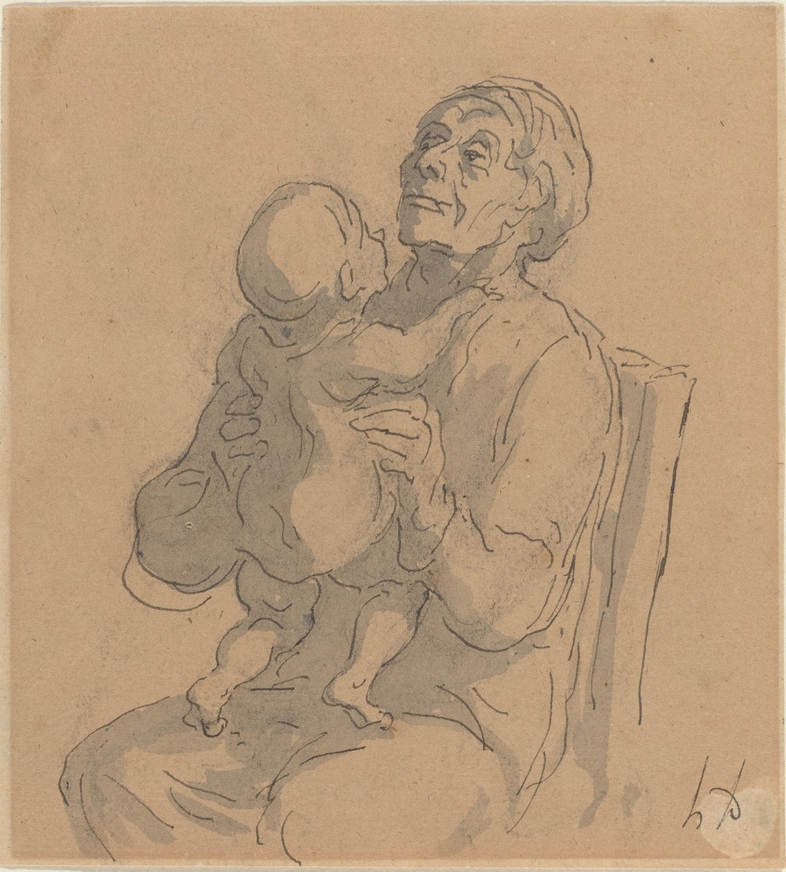 A nagymama alkotó: Honoré Daumier