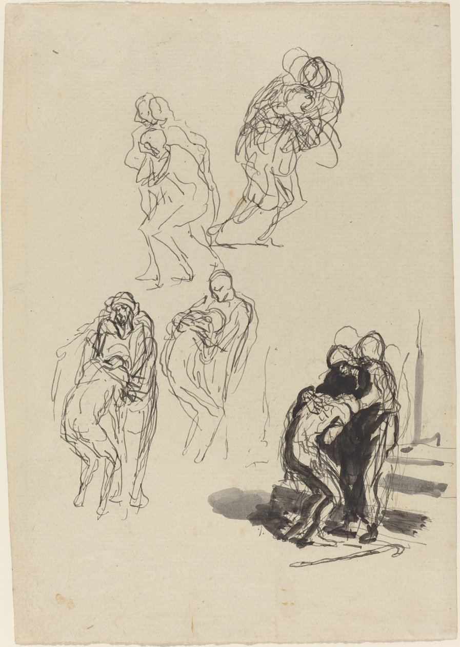 A tékozló fiú alkotó: Honoré Daumier