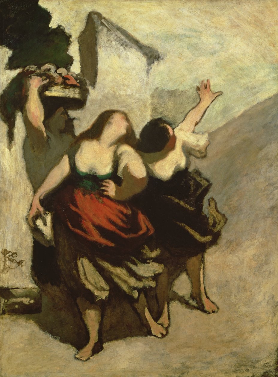 The Ribalds (The Millers Daughters) alkotó: Honoré Daumier