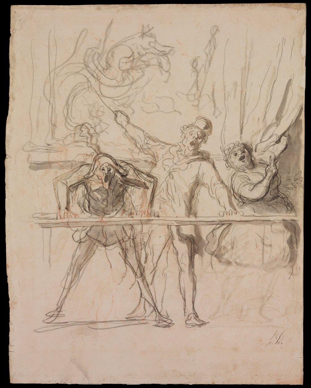A Side-Show alkotó: Honoré Daumier