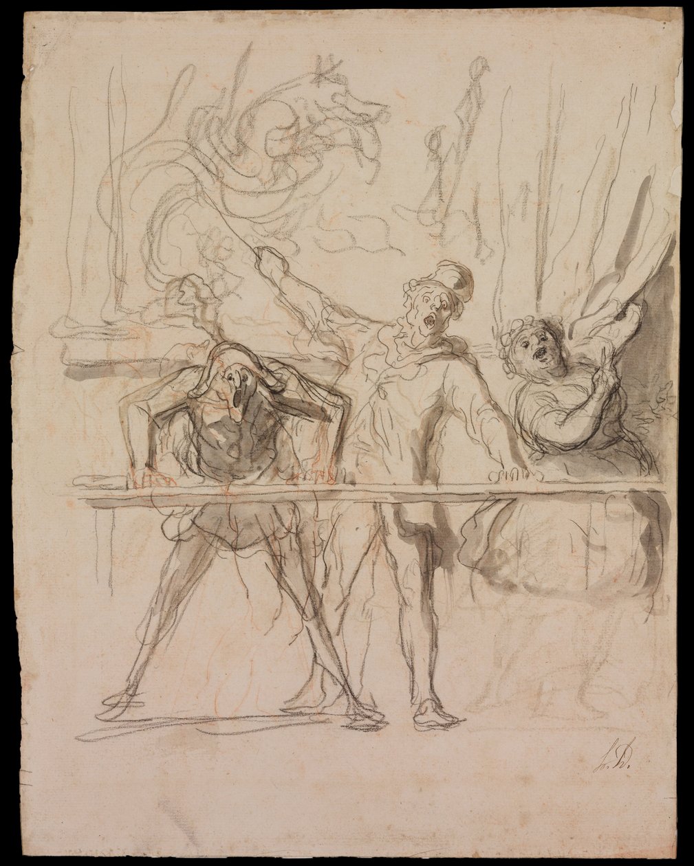 A Side-Show alkotó: Honoré Daumier