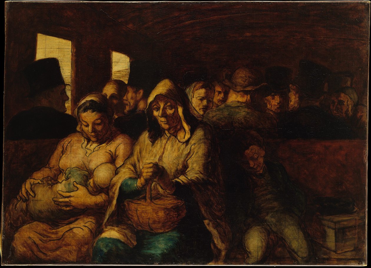 A harmadosztályú kocsi alkotó: Honoré Daumier