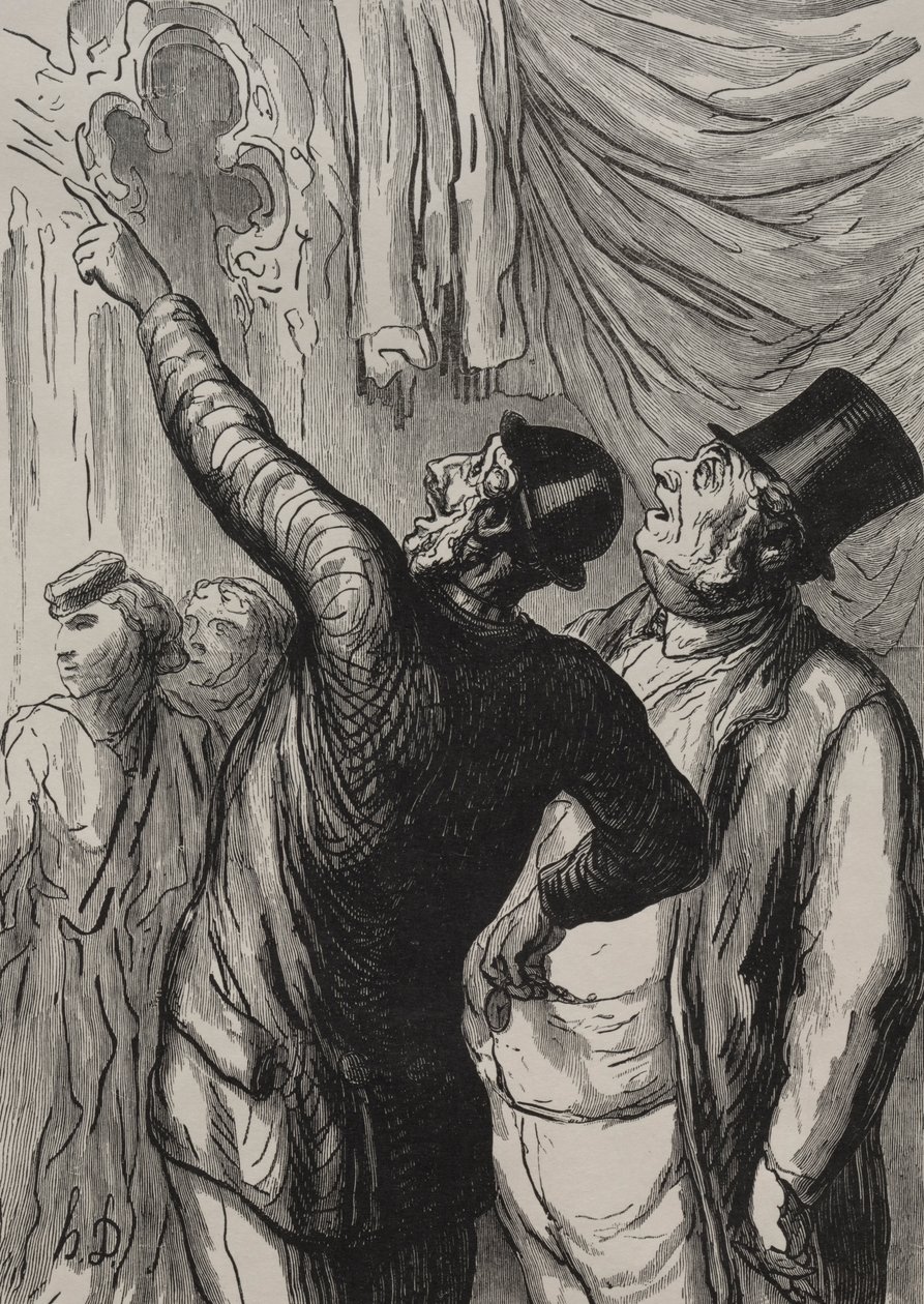A világkiállítás: igazi útmutató. alkotó: Honoré Daumier