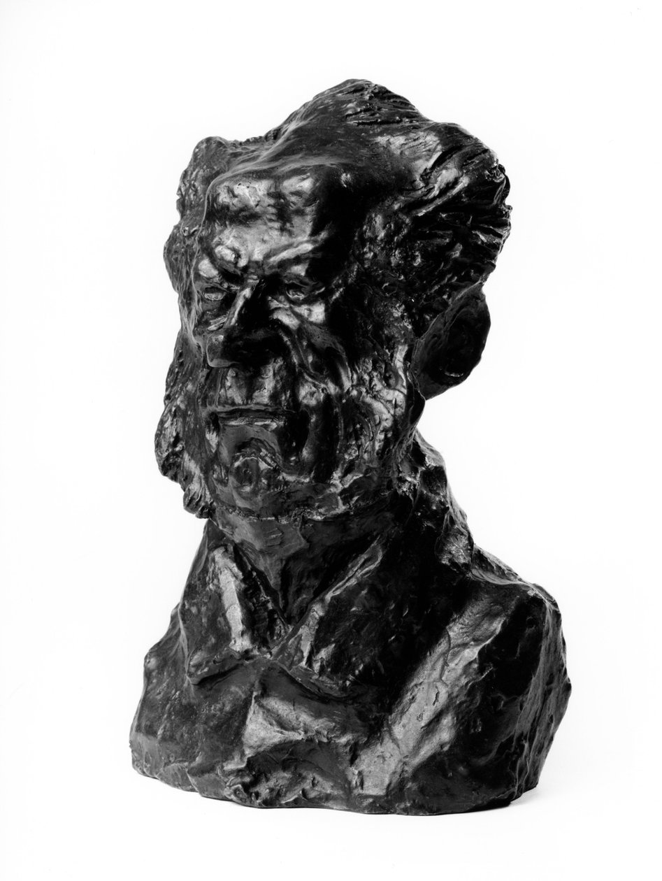 Jacques Antoine Adrien Delort báró (1773-1846), tábornok és helyettes „Celebrites du Juste Milieu” karikatúrájának mellszobrai. A gúny.”” Honore Daumier (1808-1879) szobra XIX. L 48,21 Méret cm-ben H 23 x L 1 Musee des Beaux alkotó: Honoré Daumier
