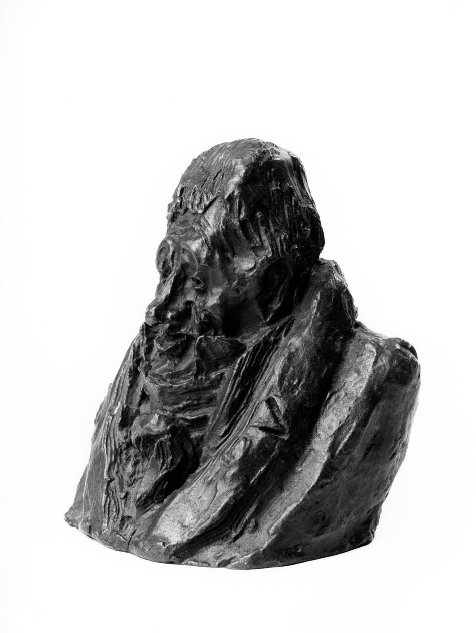 Pierre Paul Royer-Collard (Royer Collard) „” Celebrites du Juste Milieu” „” karikatúrájának rengeteg mellszobra alkotó: Honoré Daumier