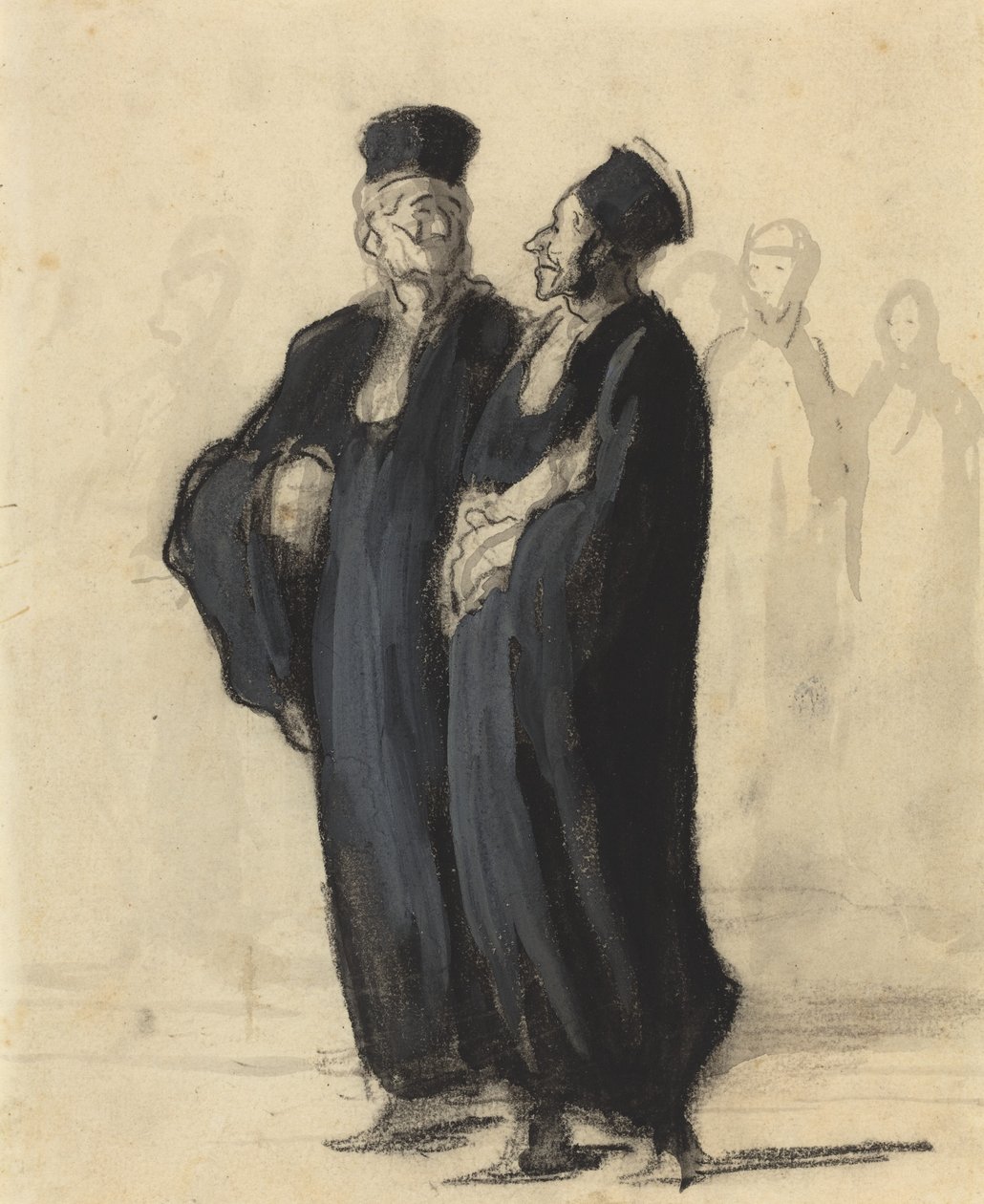 Két ügyvéd alkotó: Honoré Daumier