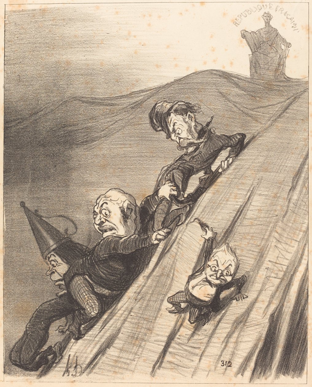 Veszélyes út alkotó: Honoré Daumier