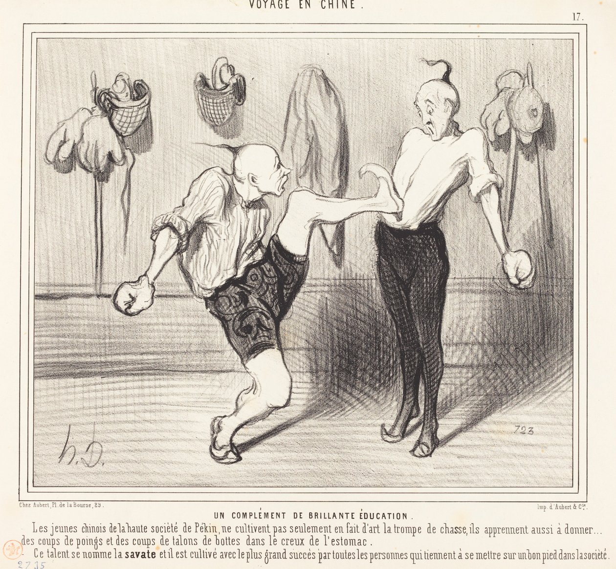 A ragyogó oktatás kiegészítője alkotó: Honoré Daumier
