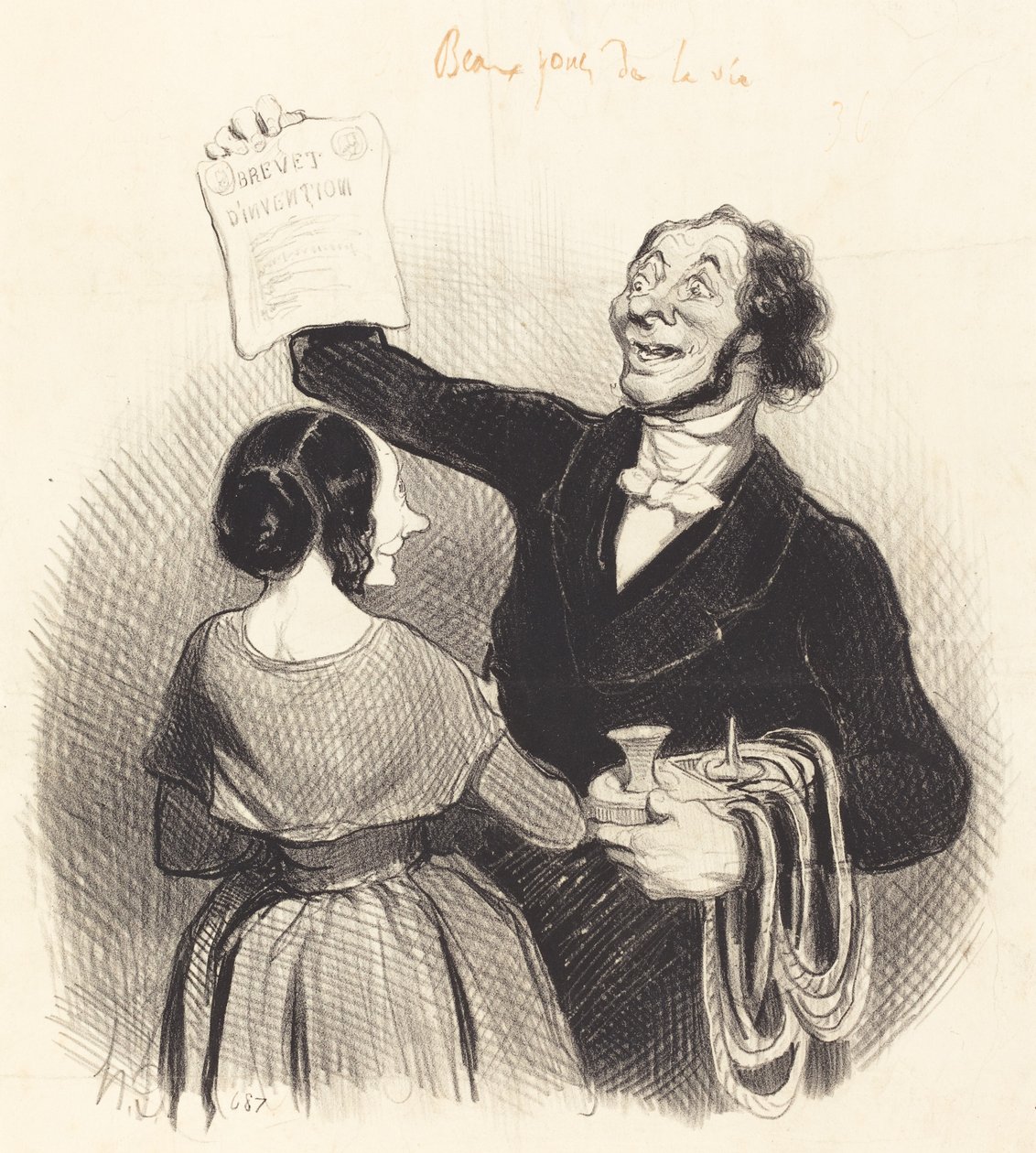 Még egy nagyszerű ember alkotó: Honoré Daumier