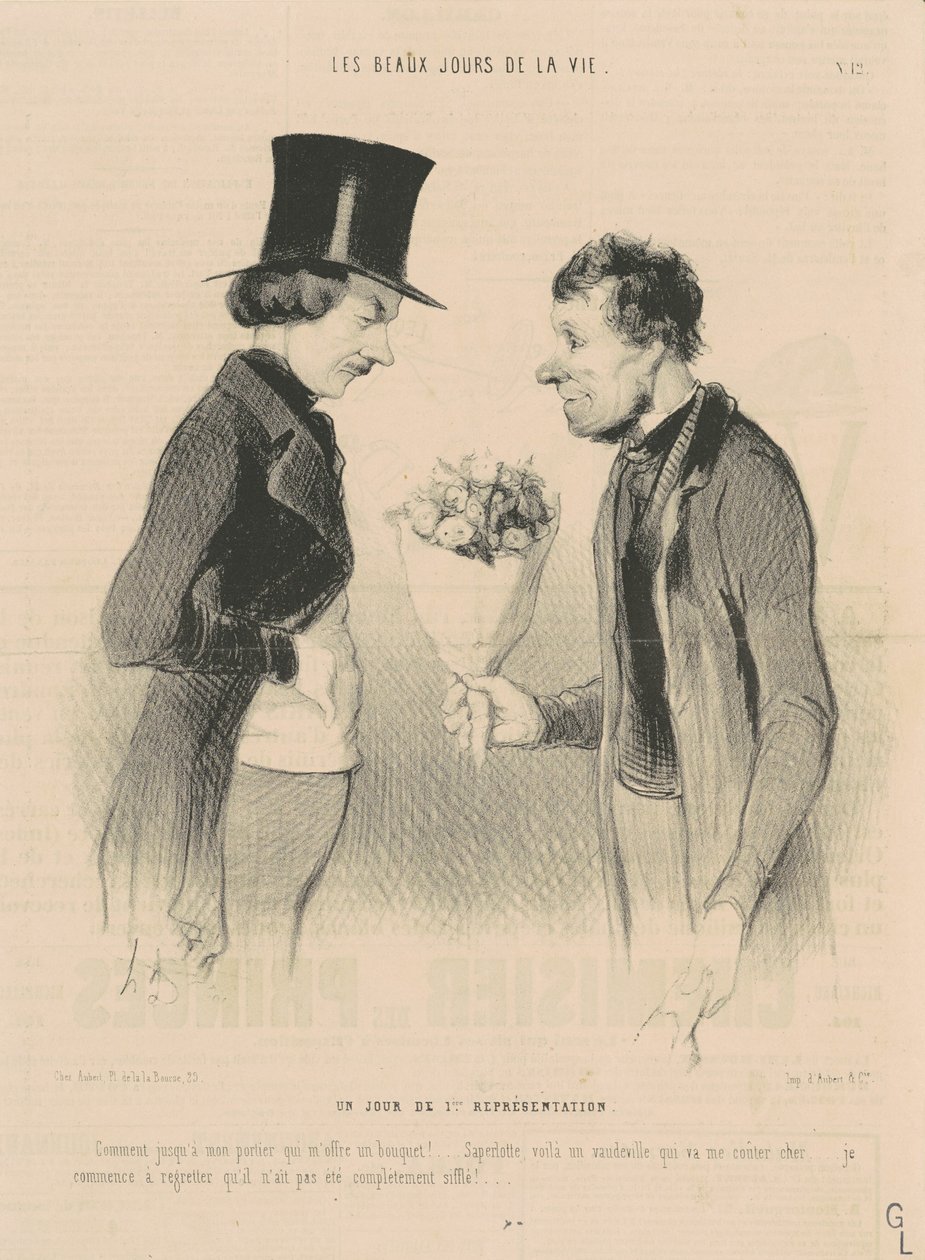 Egy nap az 1. előadásból alkotó: Honoré Daumier
