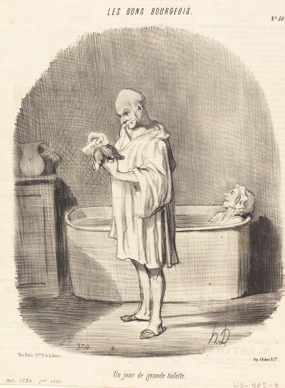 Egy nagyszerű WC-s nap alkotó: Honoré Daumier