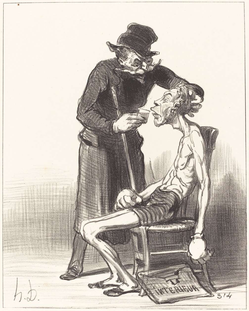 Egy boldogtalan bunyós alkotó: Honoré Daumier