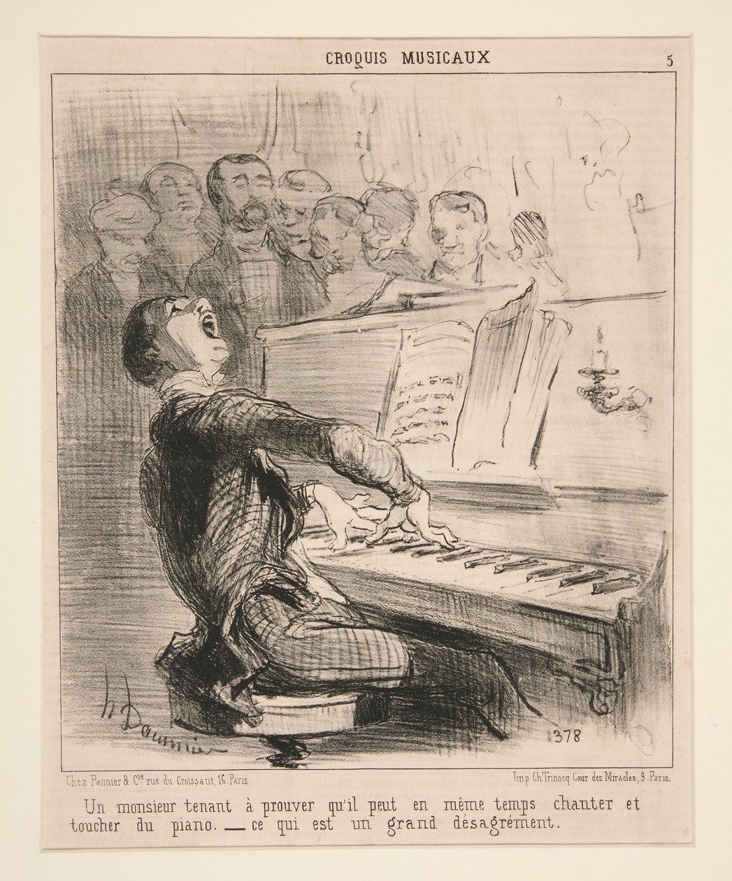 Egy úriember, aki ezt be akarja bizonyítani alkotó: Honoré Daumier