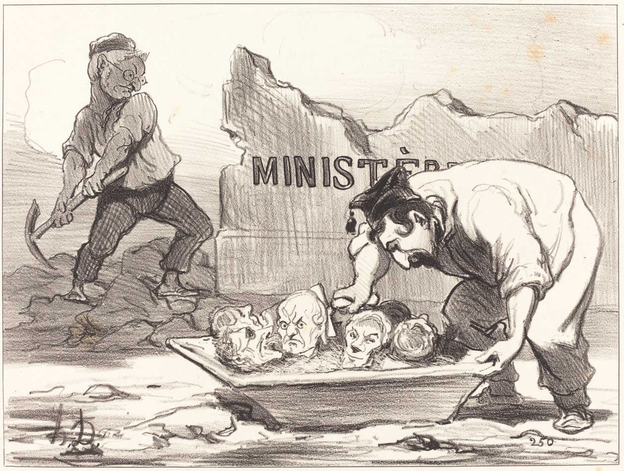 Egy újravakolás alkotó: Honoré Daumier