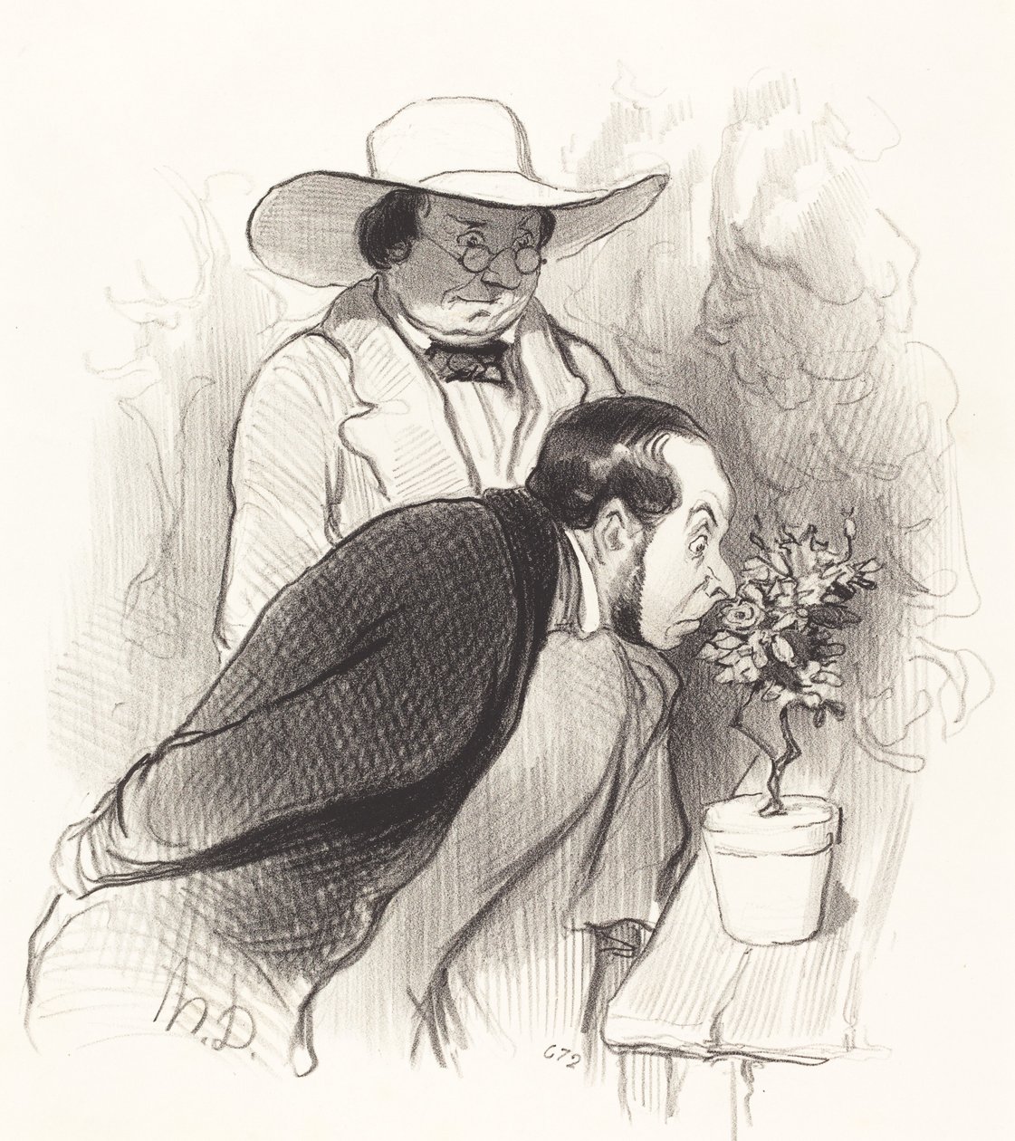 Egy botanikus diadala alkotó: Honoré Daumier