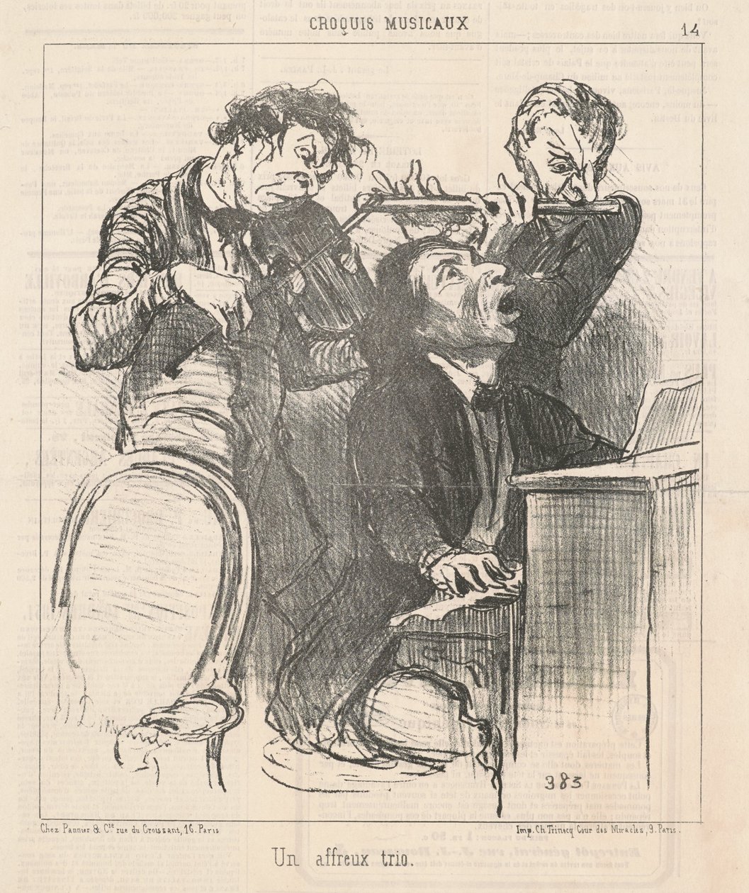 Szörnyű trió alkotó: Honoré Daumier