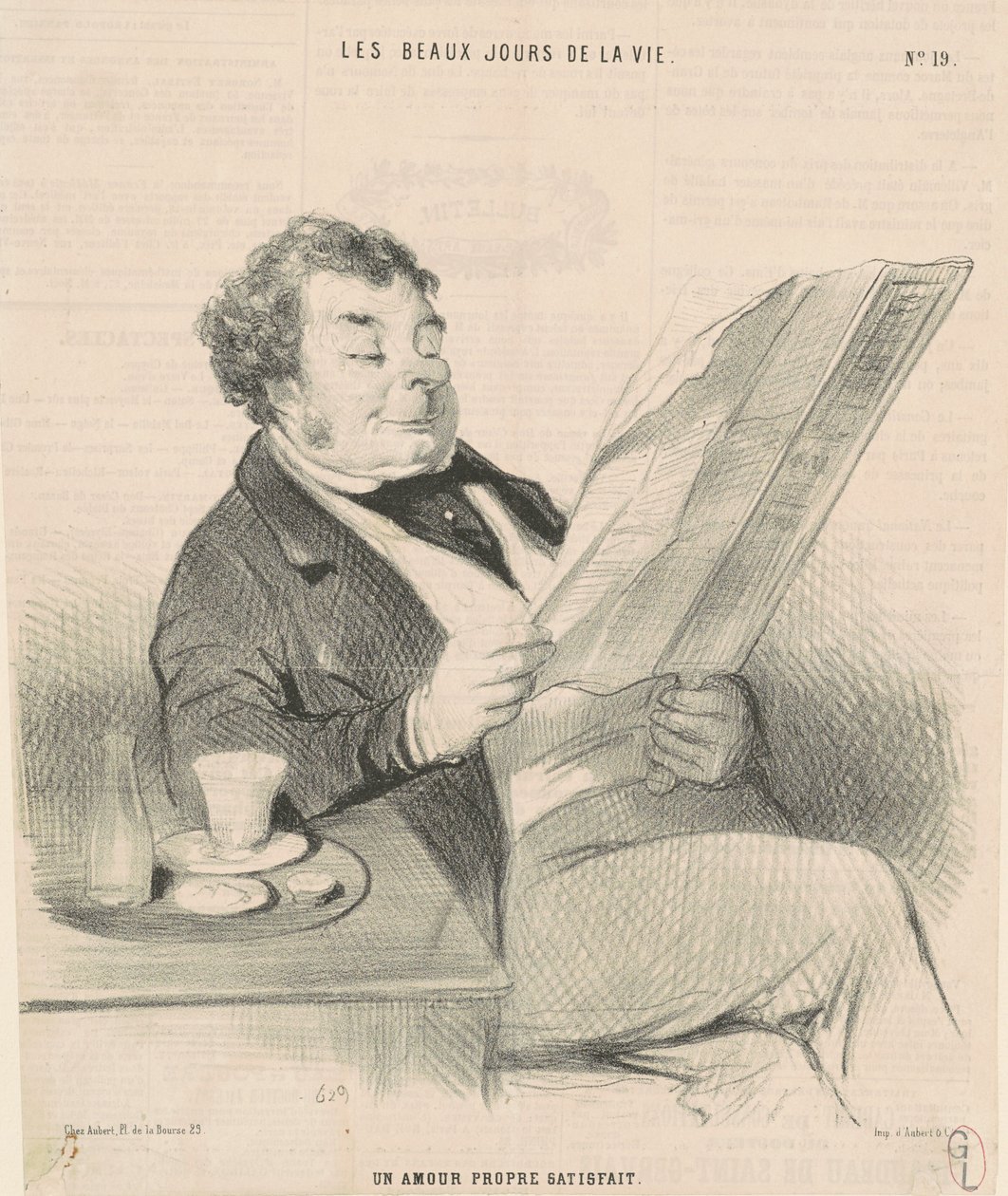 Elégedett önbecsülés alkotó: Honoré Daumier