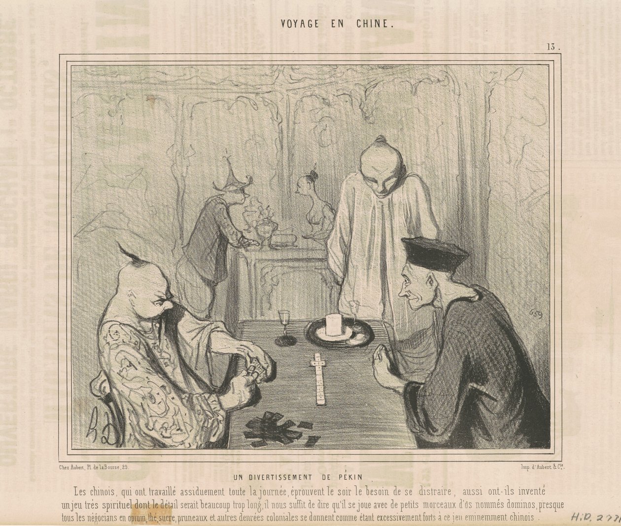pekingi szórakozás alkotó: Honoré Daumier