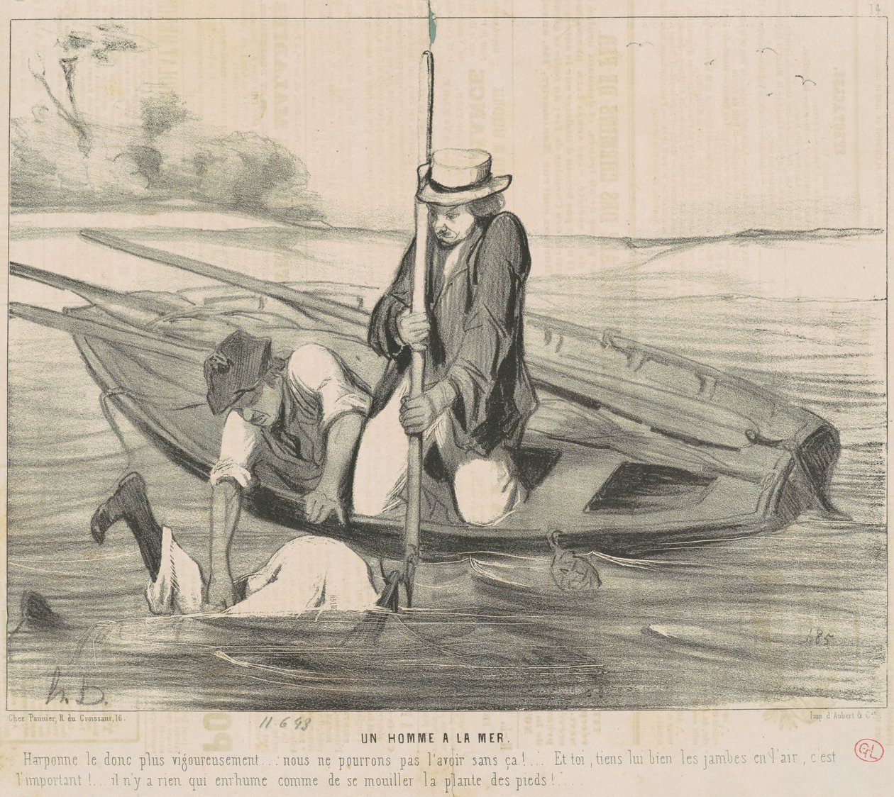 A tenger embere alkotó: Honoré Daumier