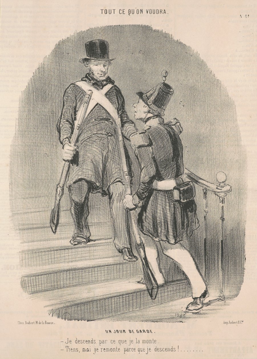 Egy nap gondoskodás alkotó: Honoré Daumier