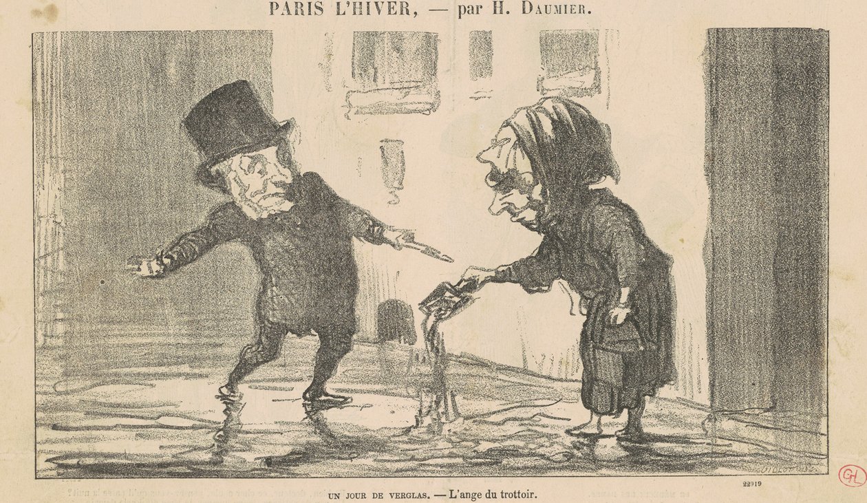 Fagyos nap alkotó: Honoré Daumier