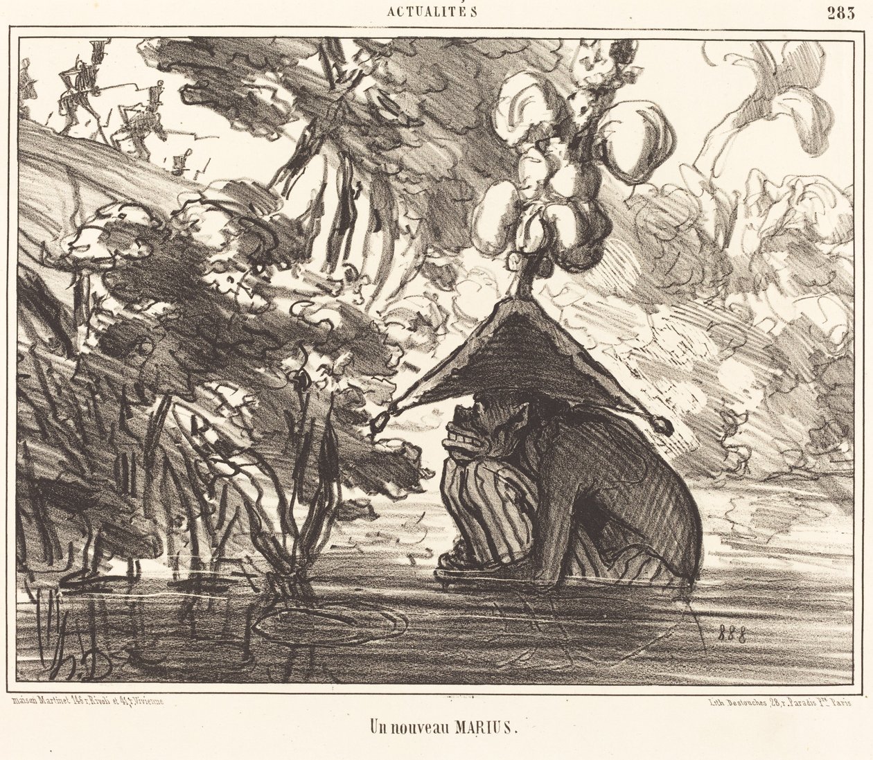 Egy új férj alkotó: Honoré Daumier